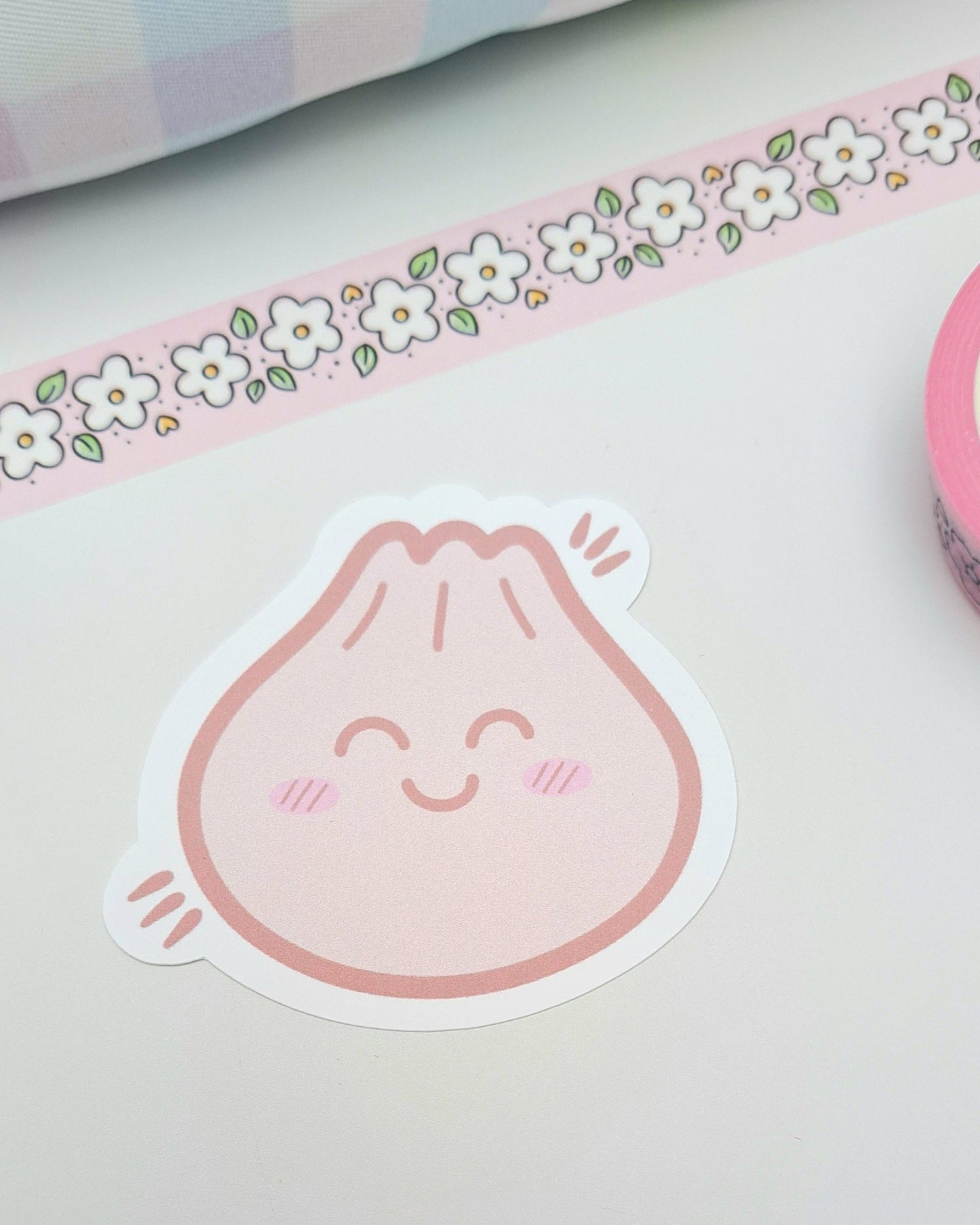 Bao Bun Matte Vinyl Sticker