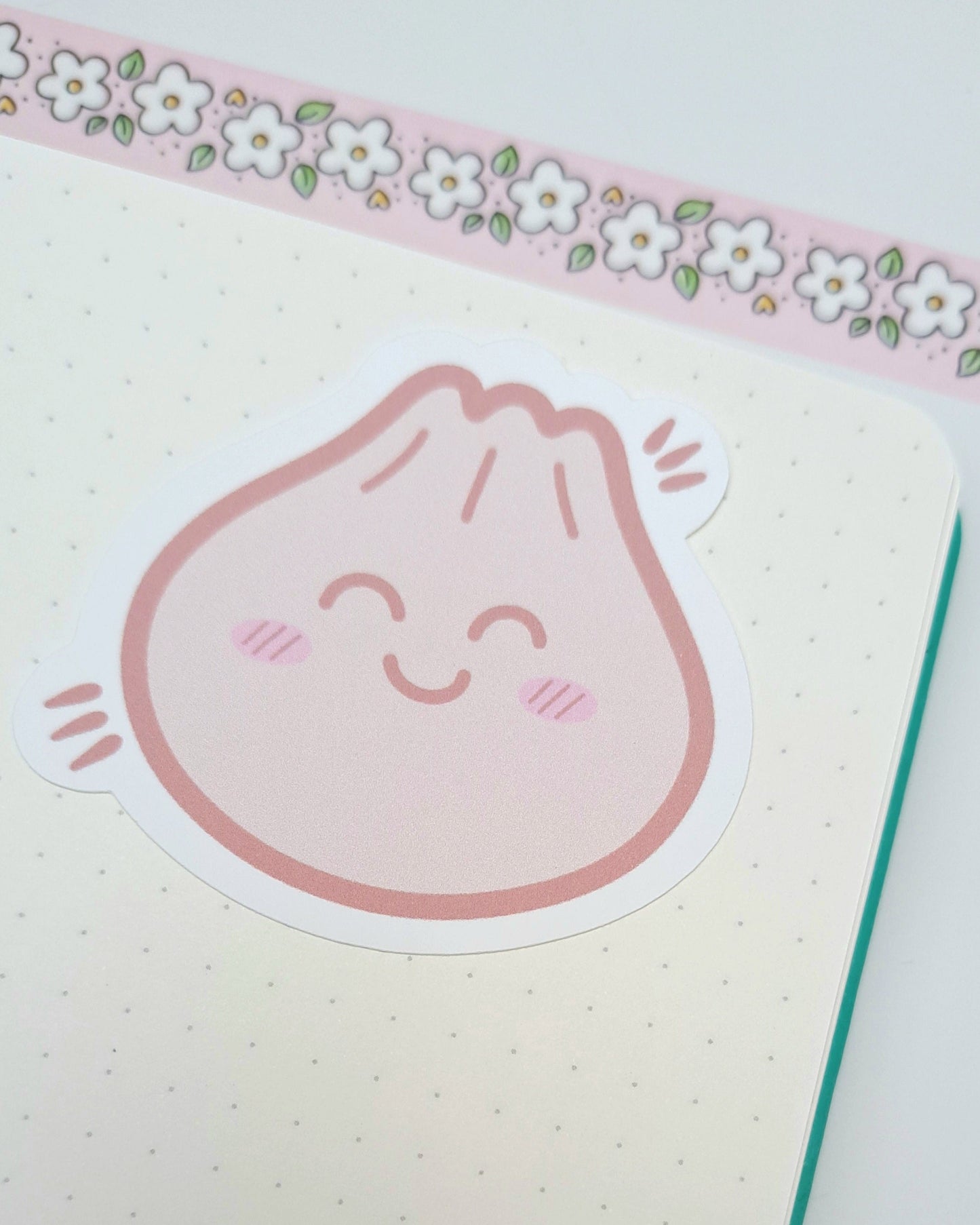 Bao Bun Matte Vinyl Sticker