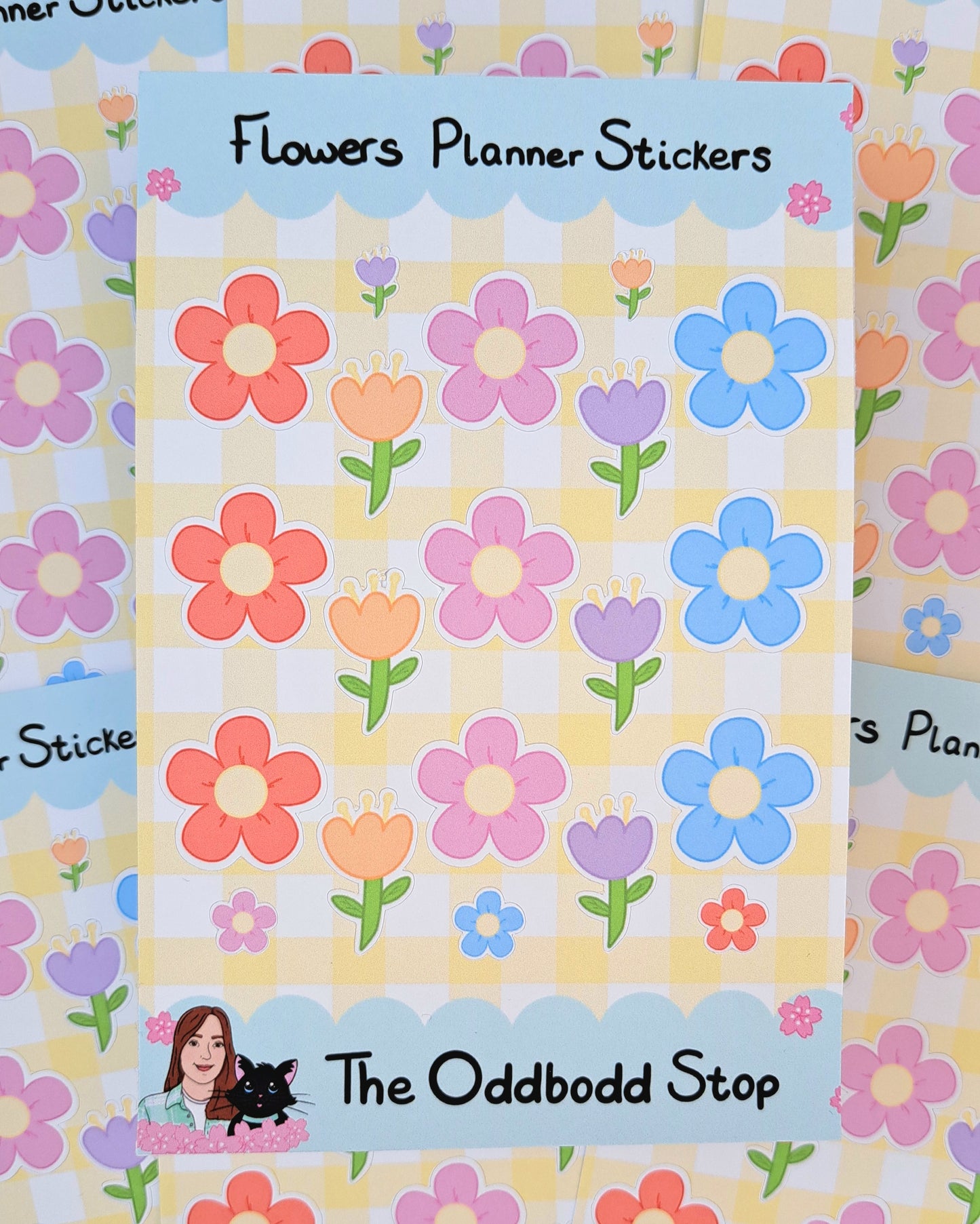 Flowers Sticker Sheet