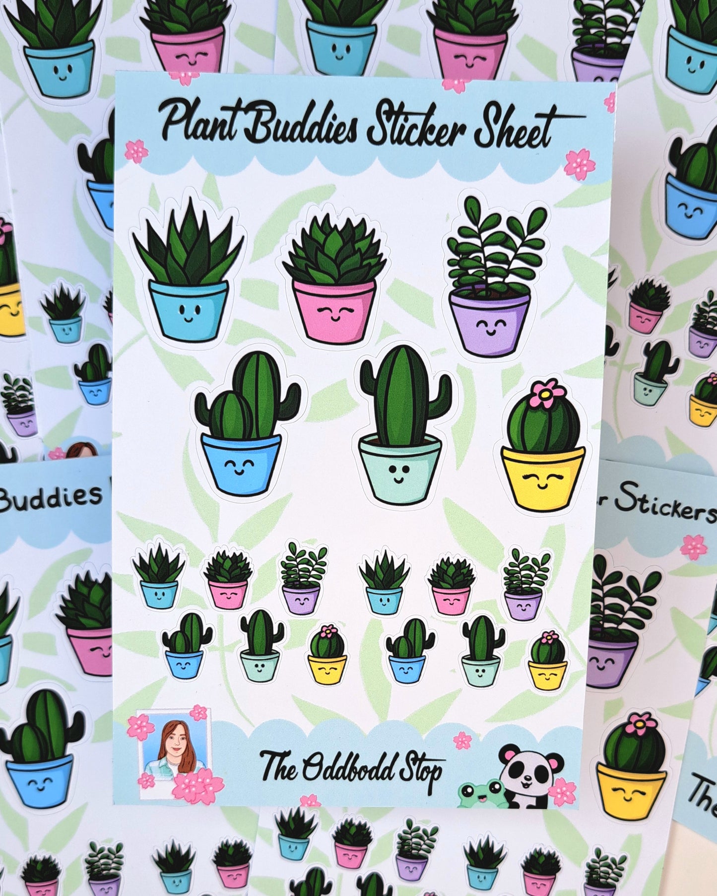 Plant Buddies Sticker Sheet