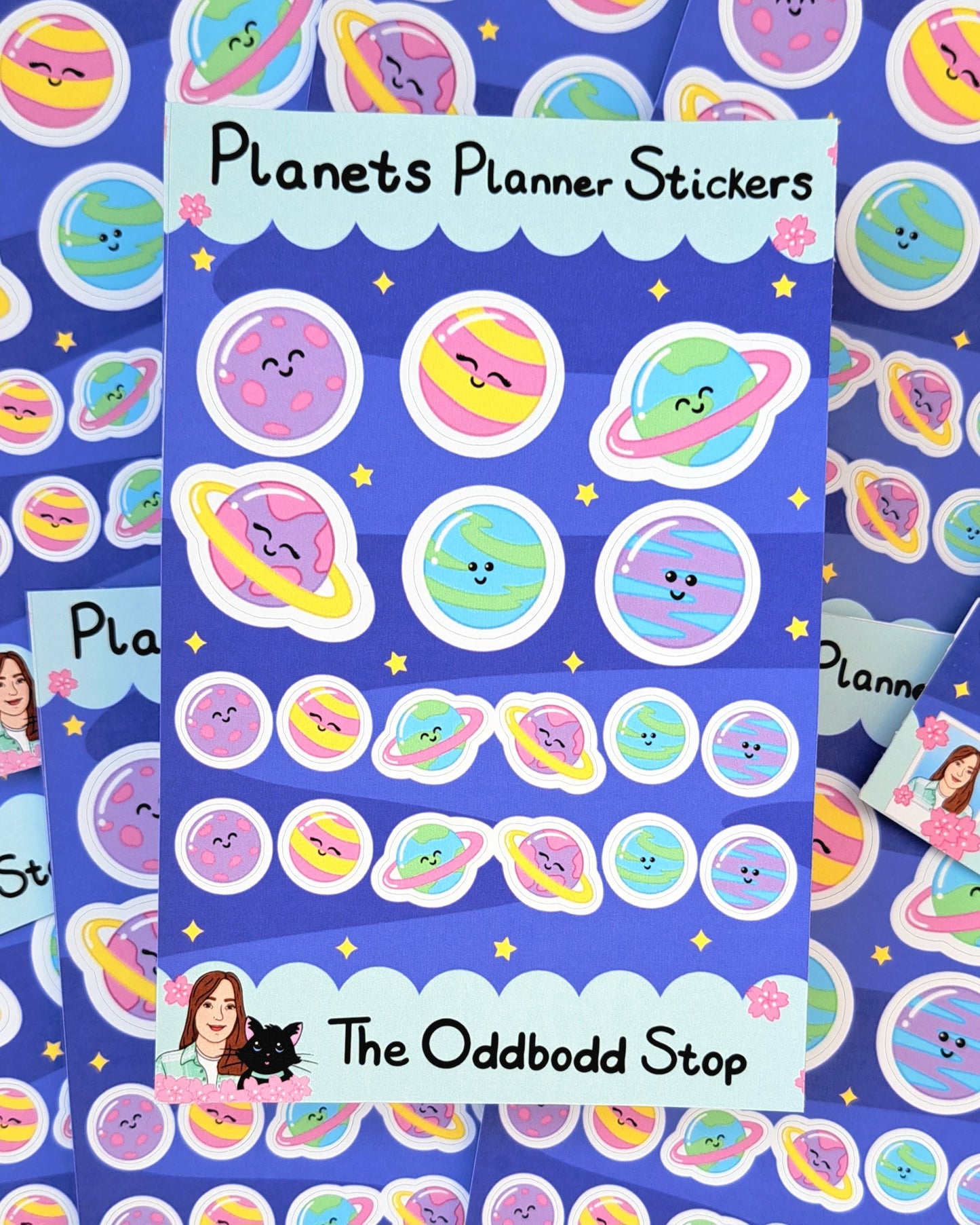 Planets Sticker Sheet