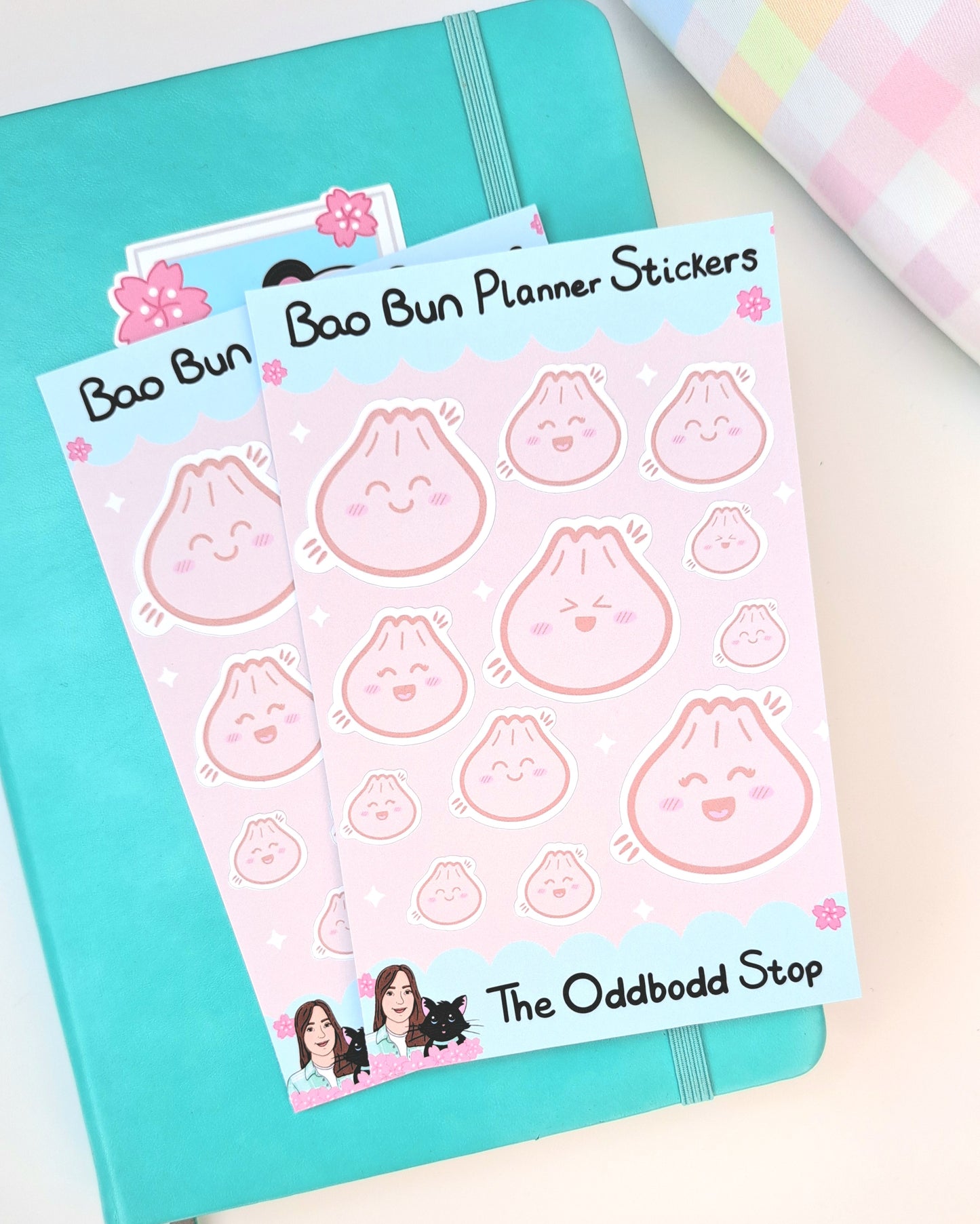 Bao Bun Sticker Sheet