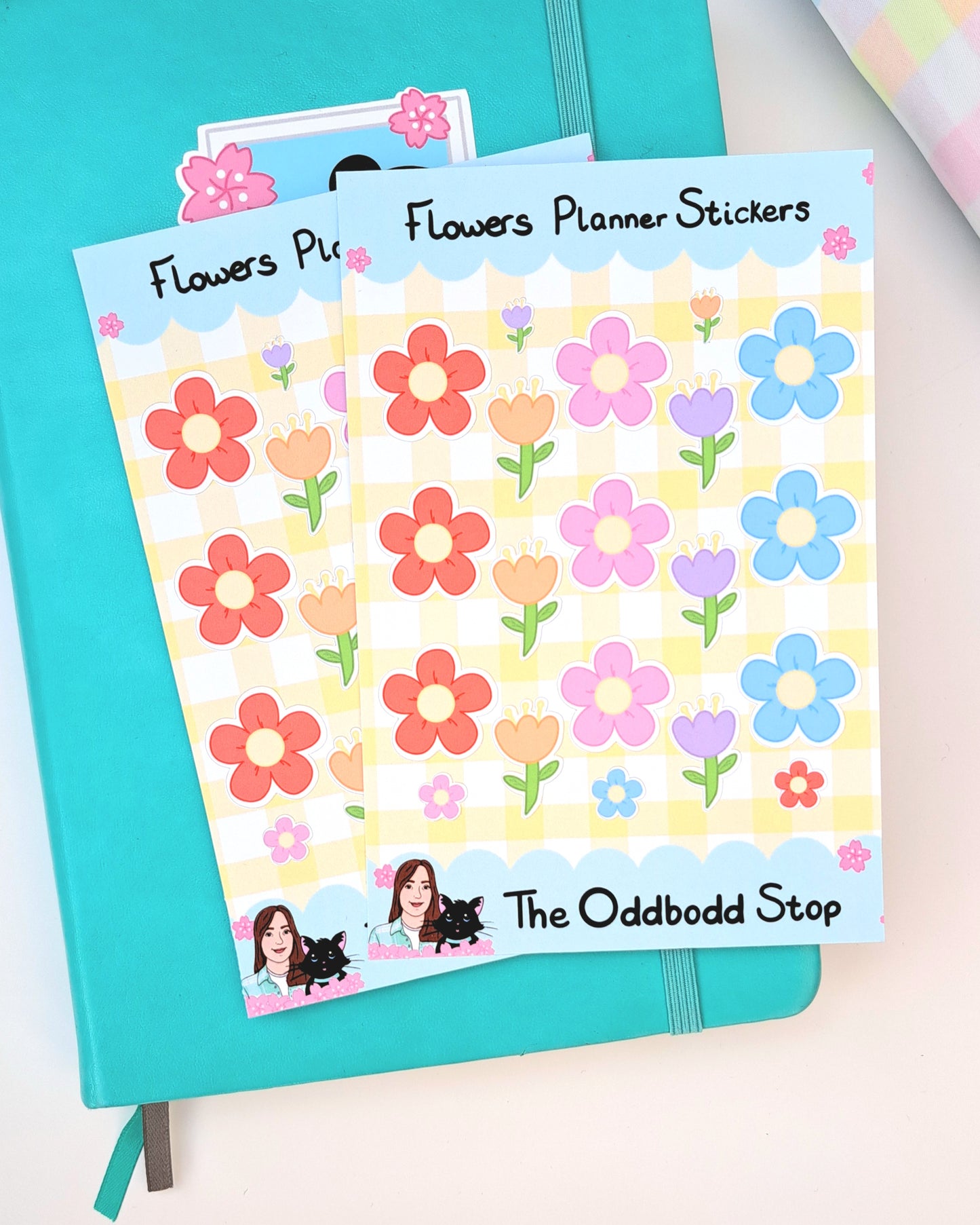 Flowers Sticker Sheet