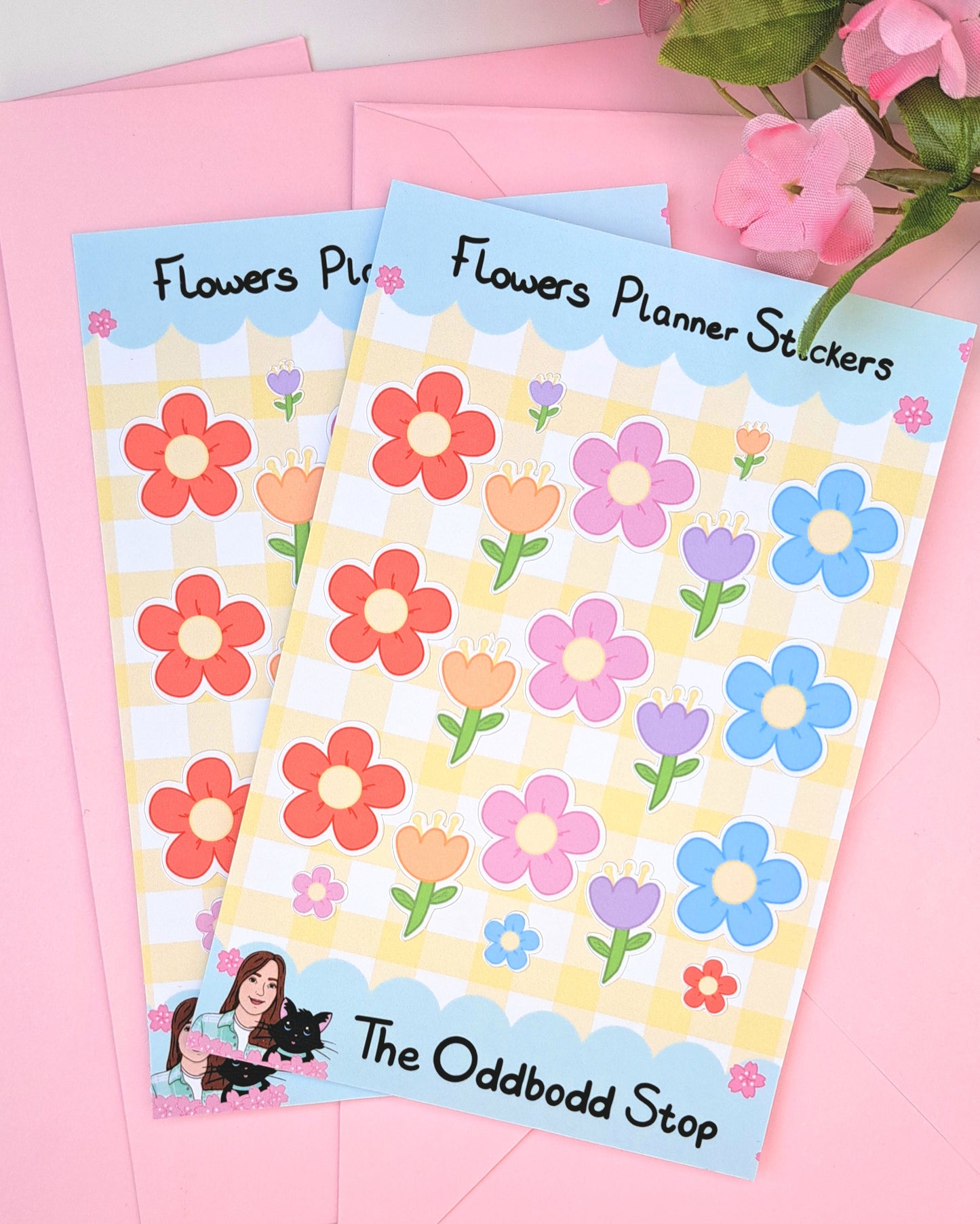 Flowers Sticker Sheet