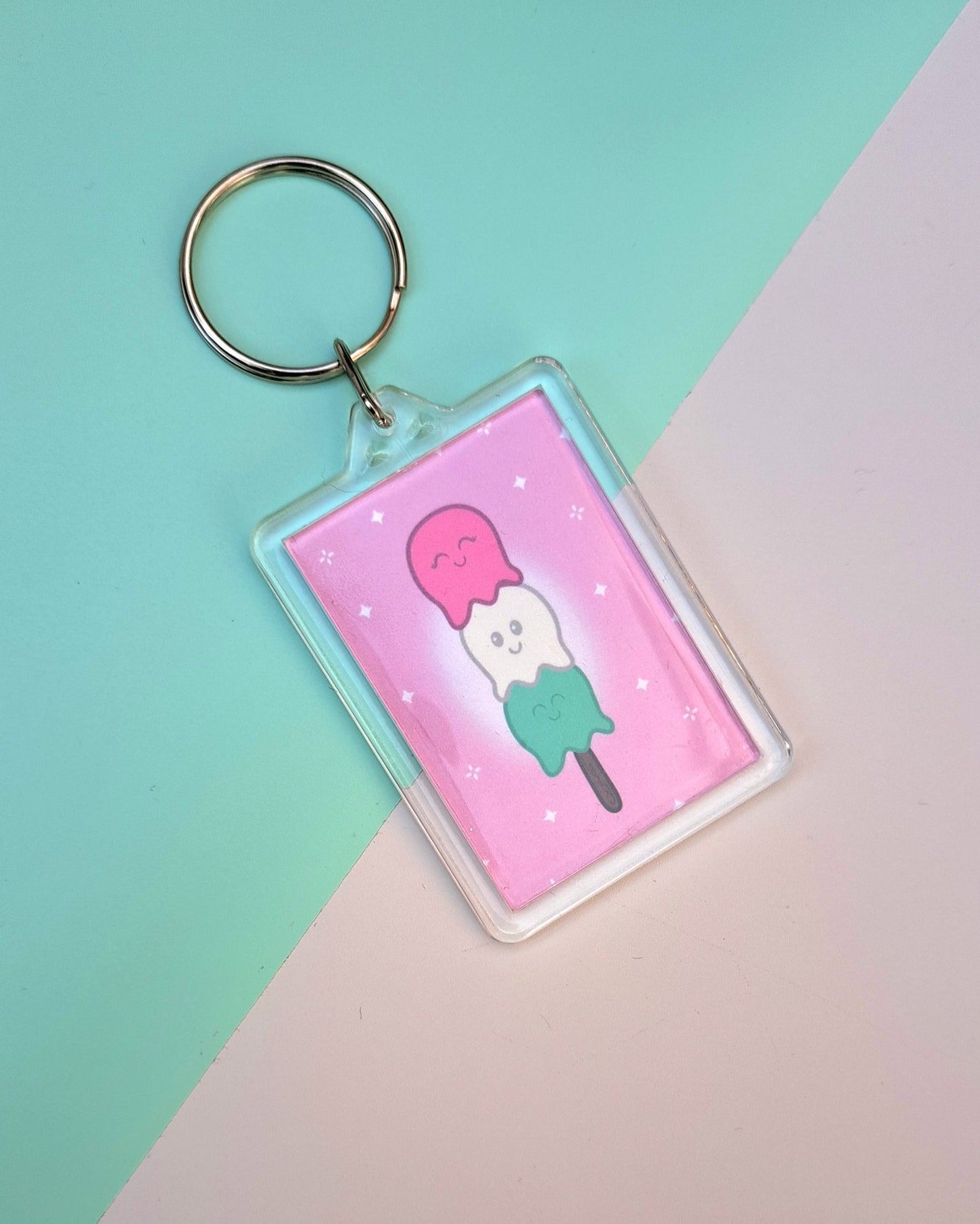 Dango Keychain - Double Sided