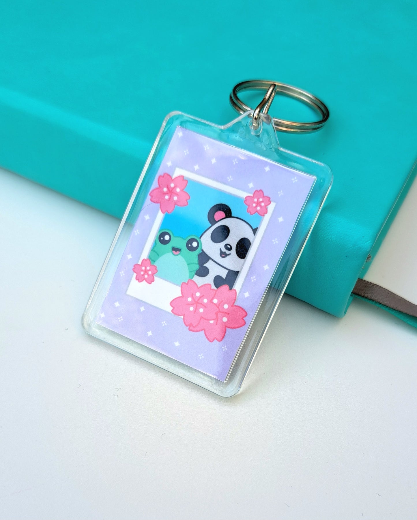 Polaroid Keychain - Double Sided