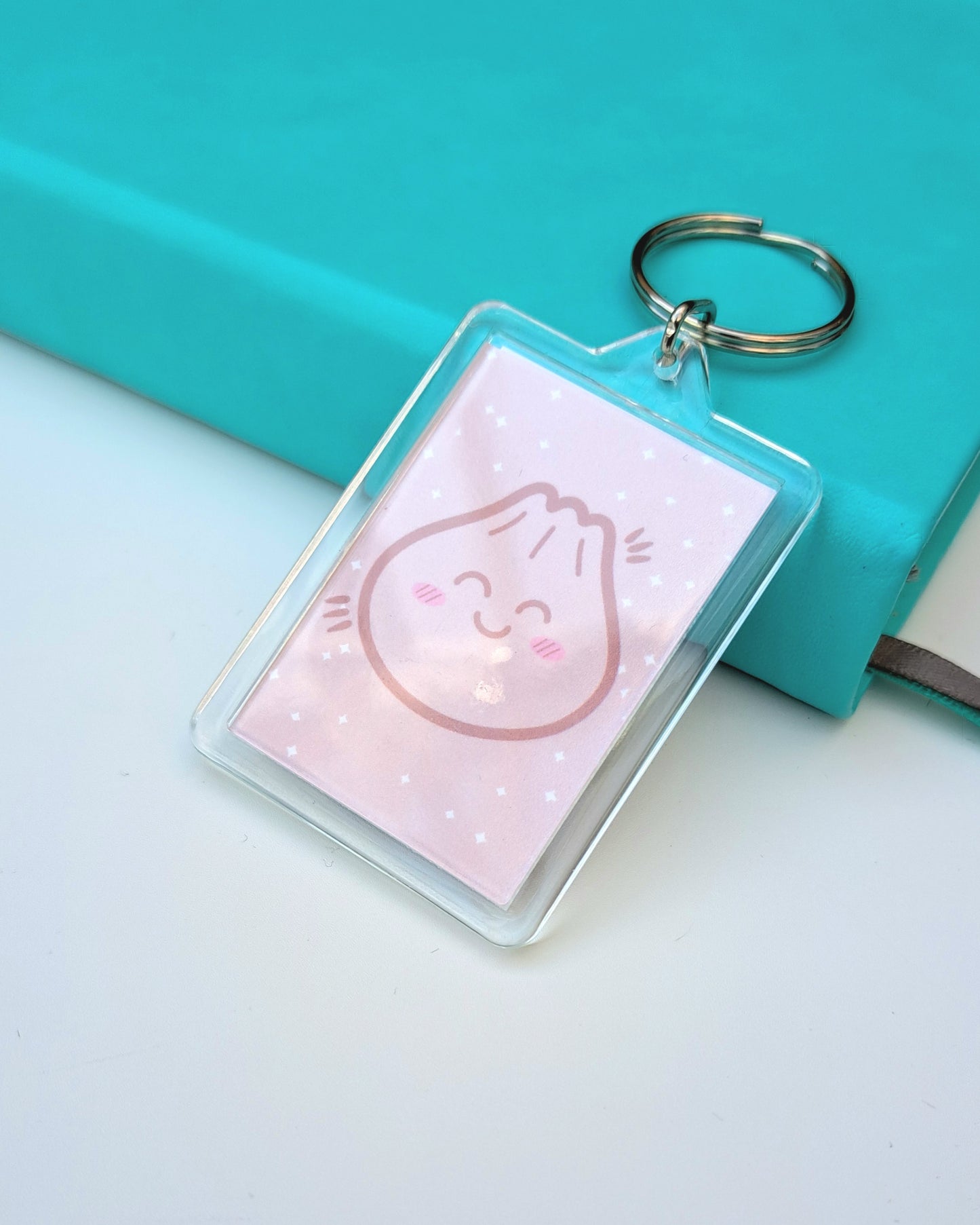 Bao Bun Keychain - Double Sided