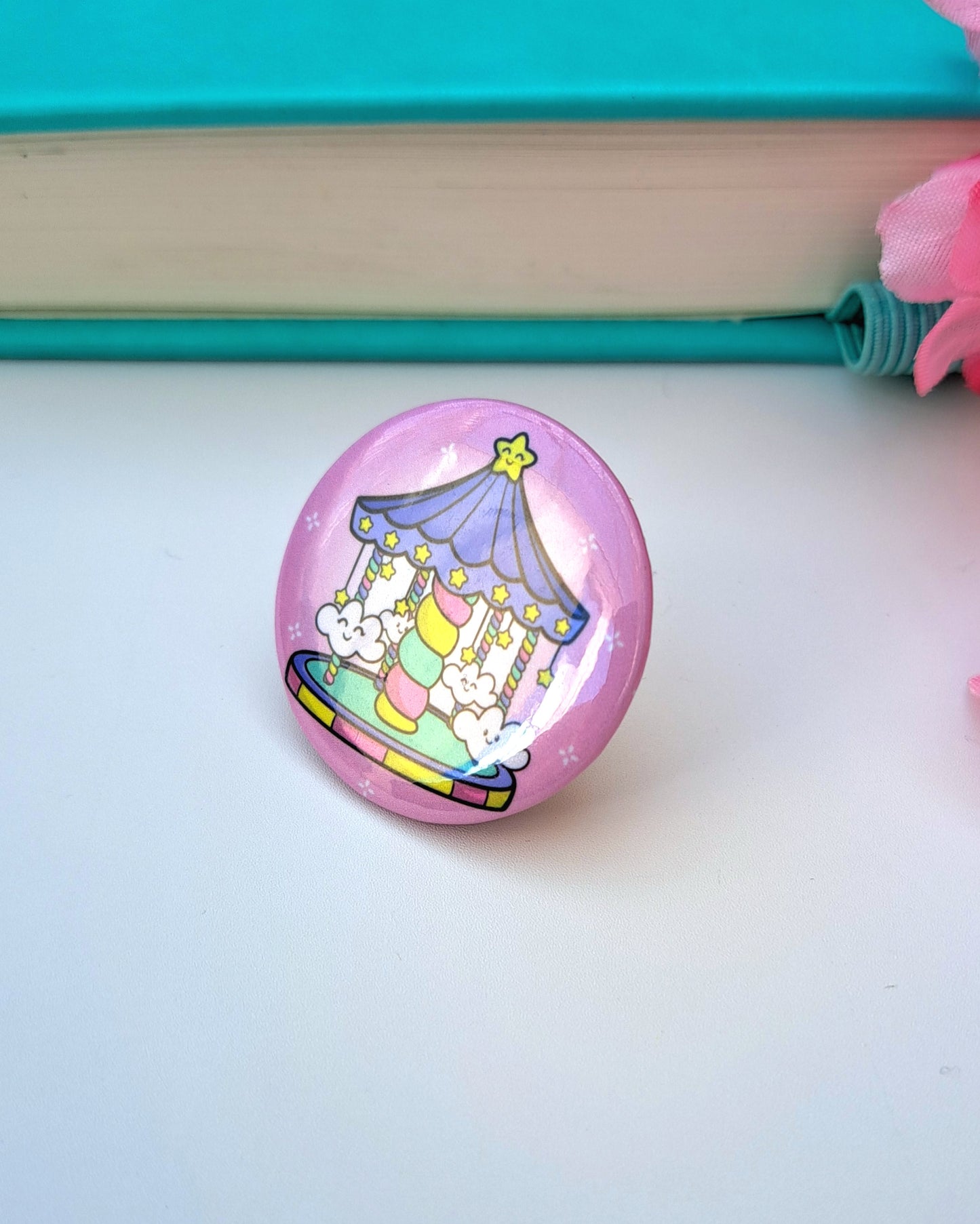 Carousel Button Badge 32mm
