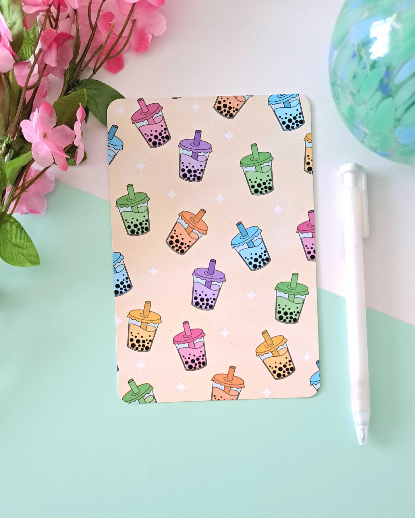 Bubble Tea Postcard Print