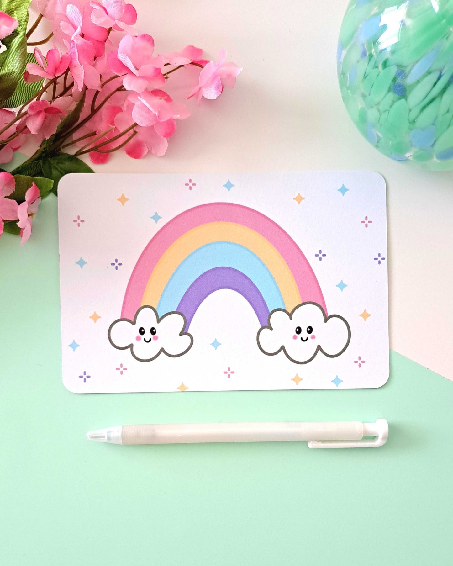 Rainbow Postcard Print