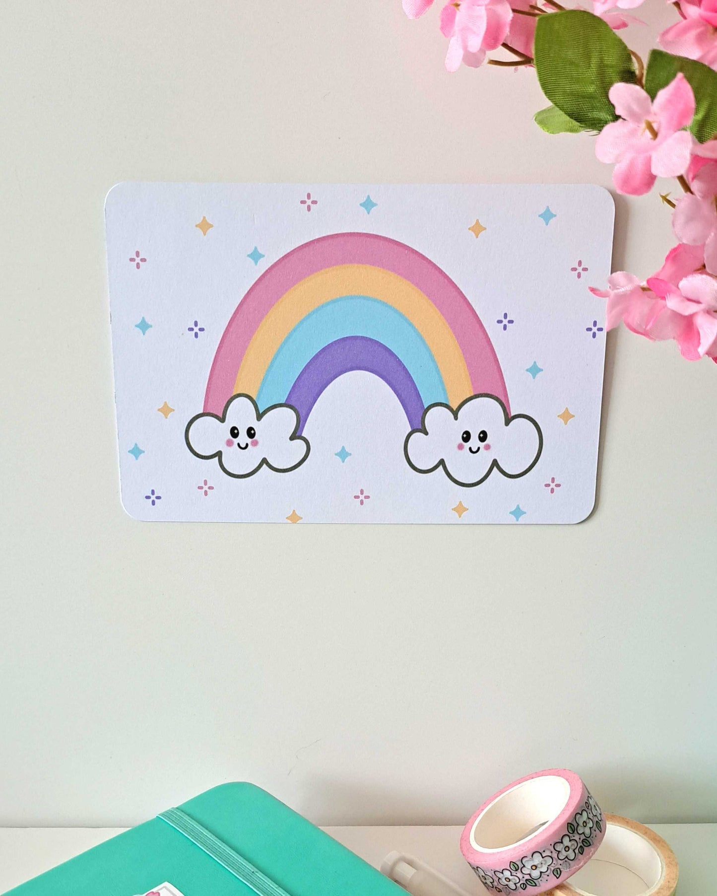 Rainbow Postcard Print