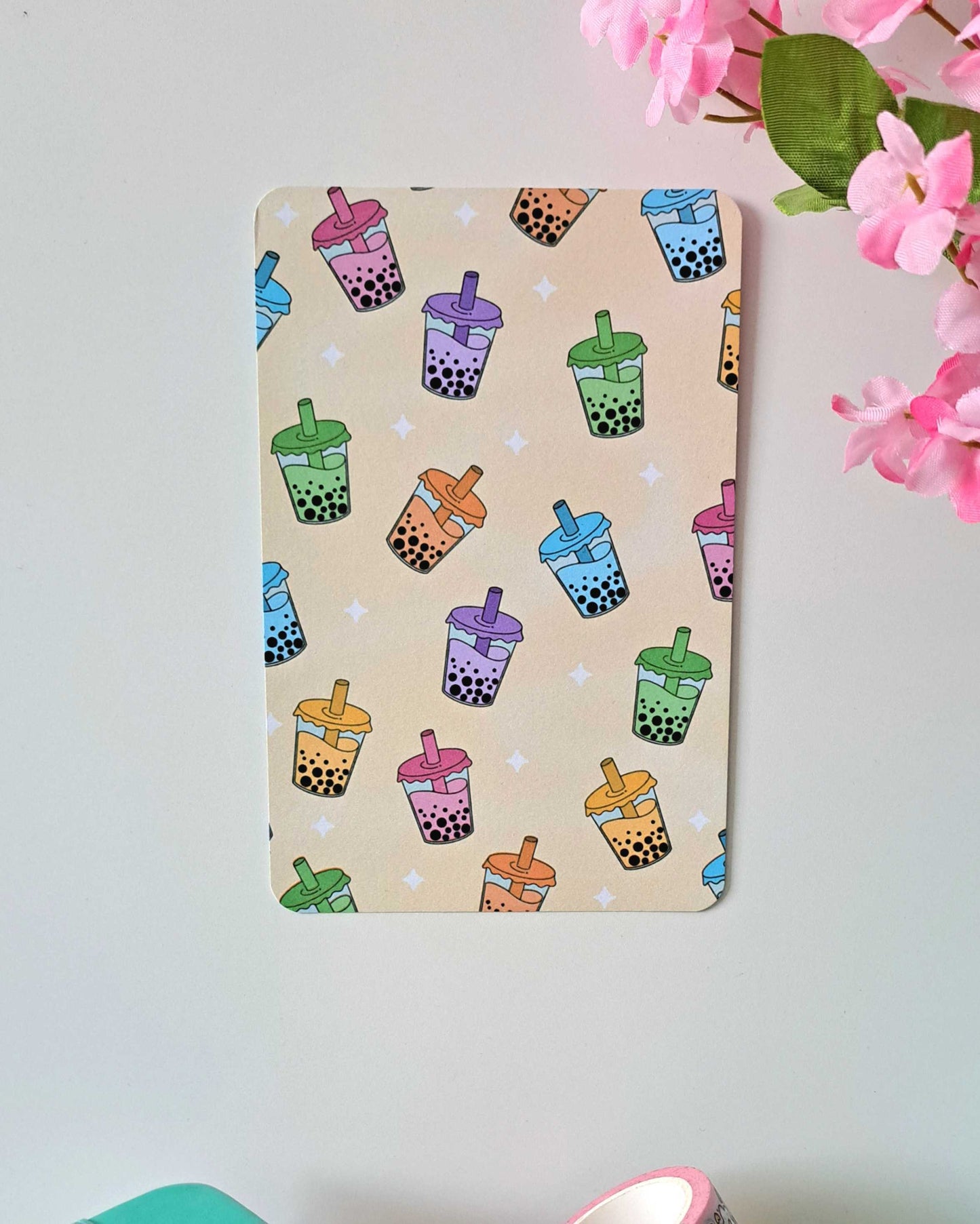 Bubble Tea Postcard Print