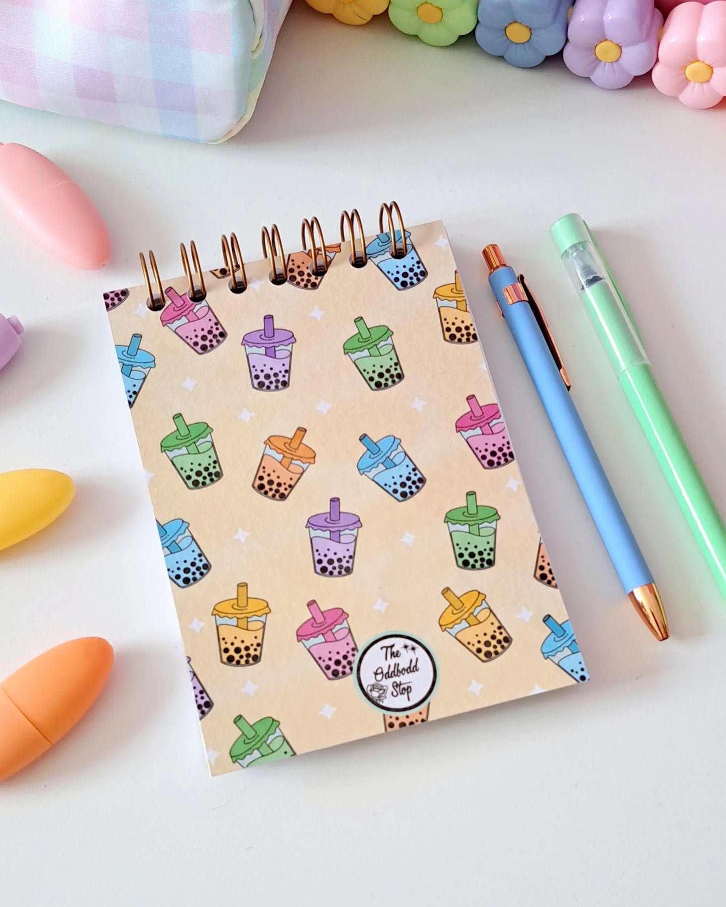 Bubble Tea A6 Notebook