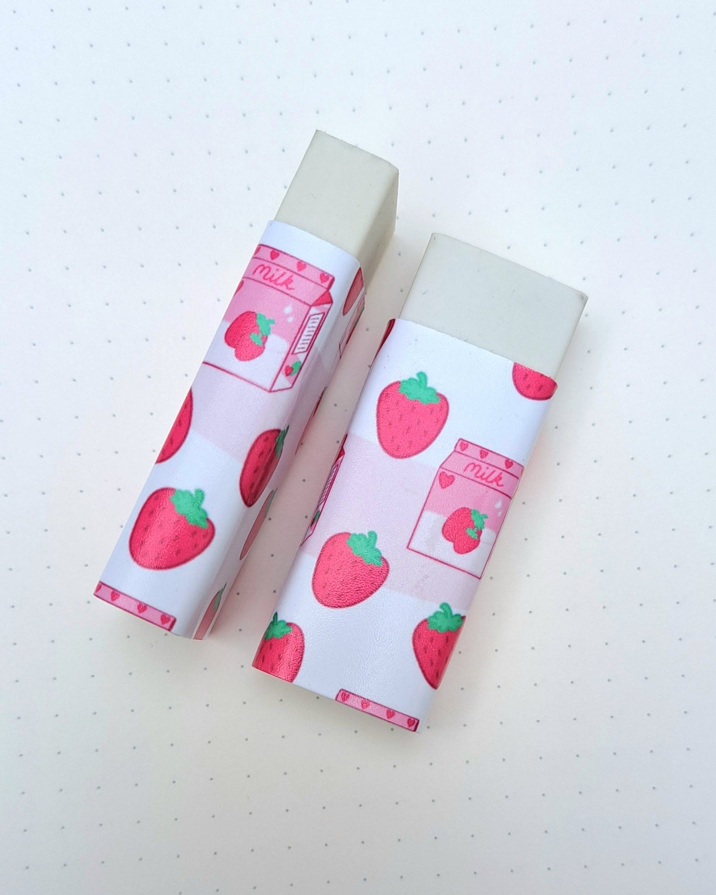 Strawberry Milk Eraser