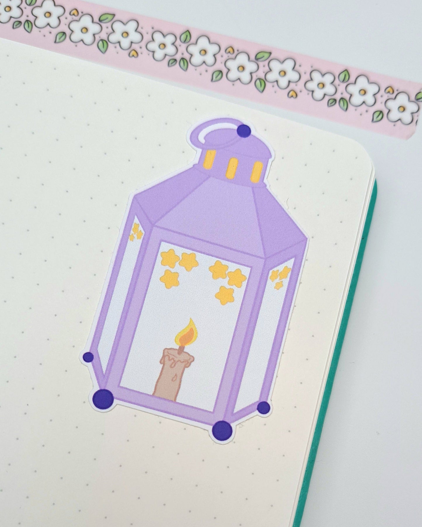 Lantern Matte Vinyl Sticker