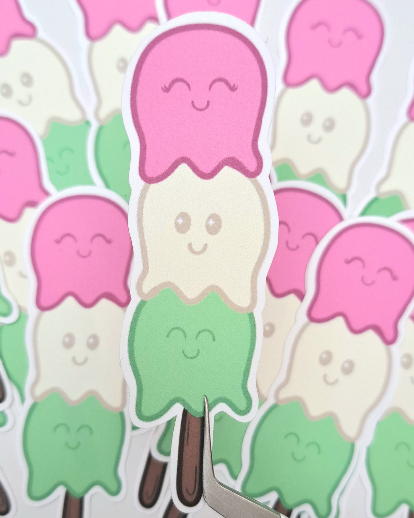 Dango Matte Vinyl Sticker