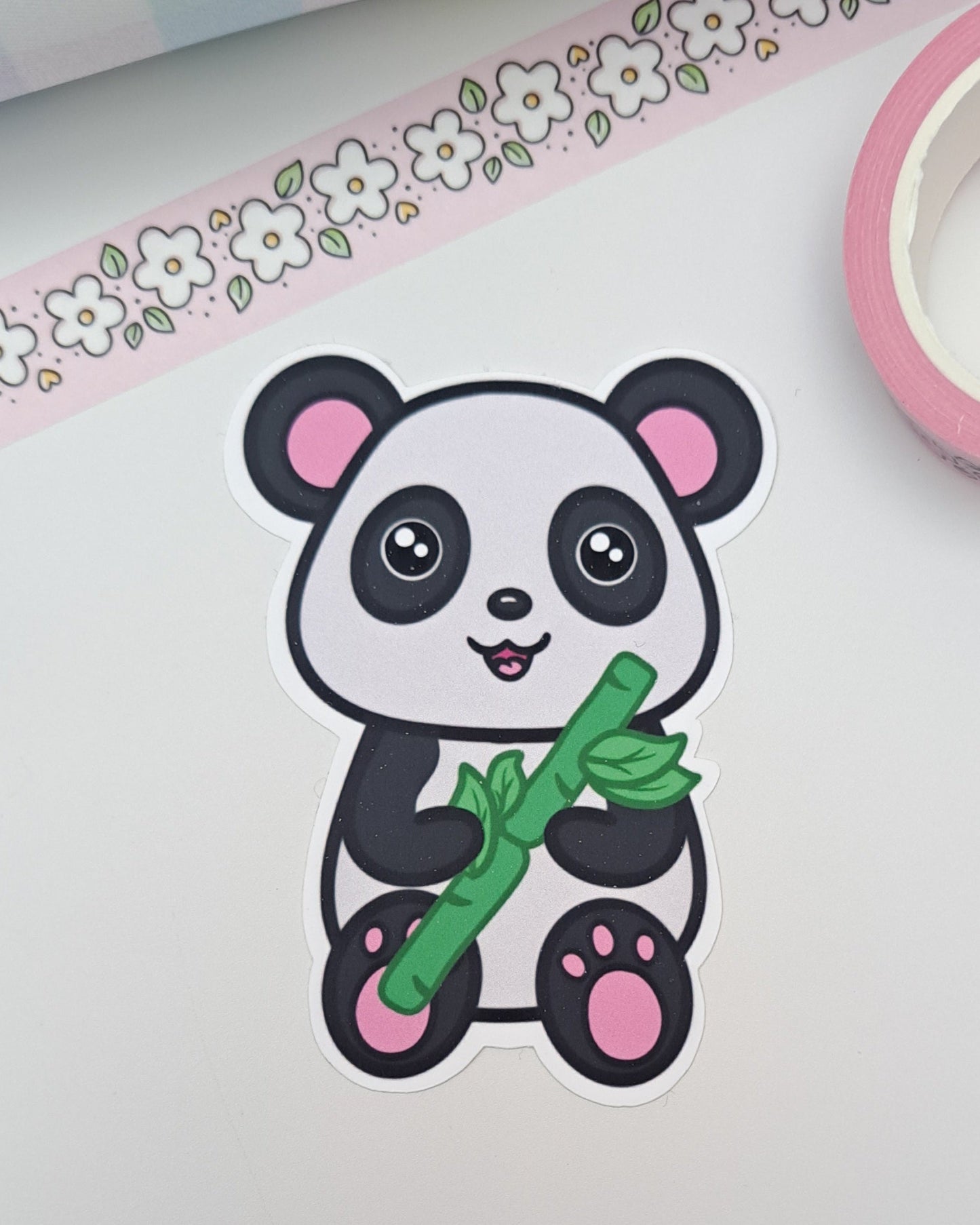 Poppy - Panda Matte Vinyl Sticker