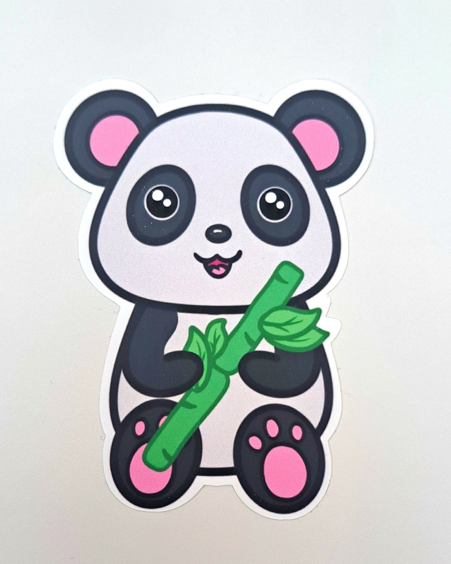 Poppy - Panda Matte Vinyl Sticker