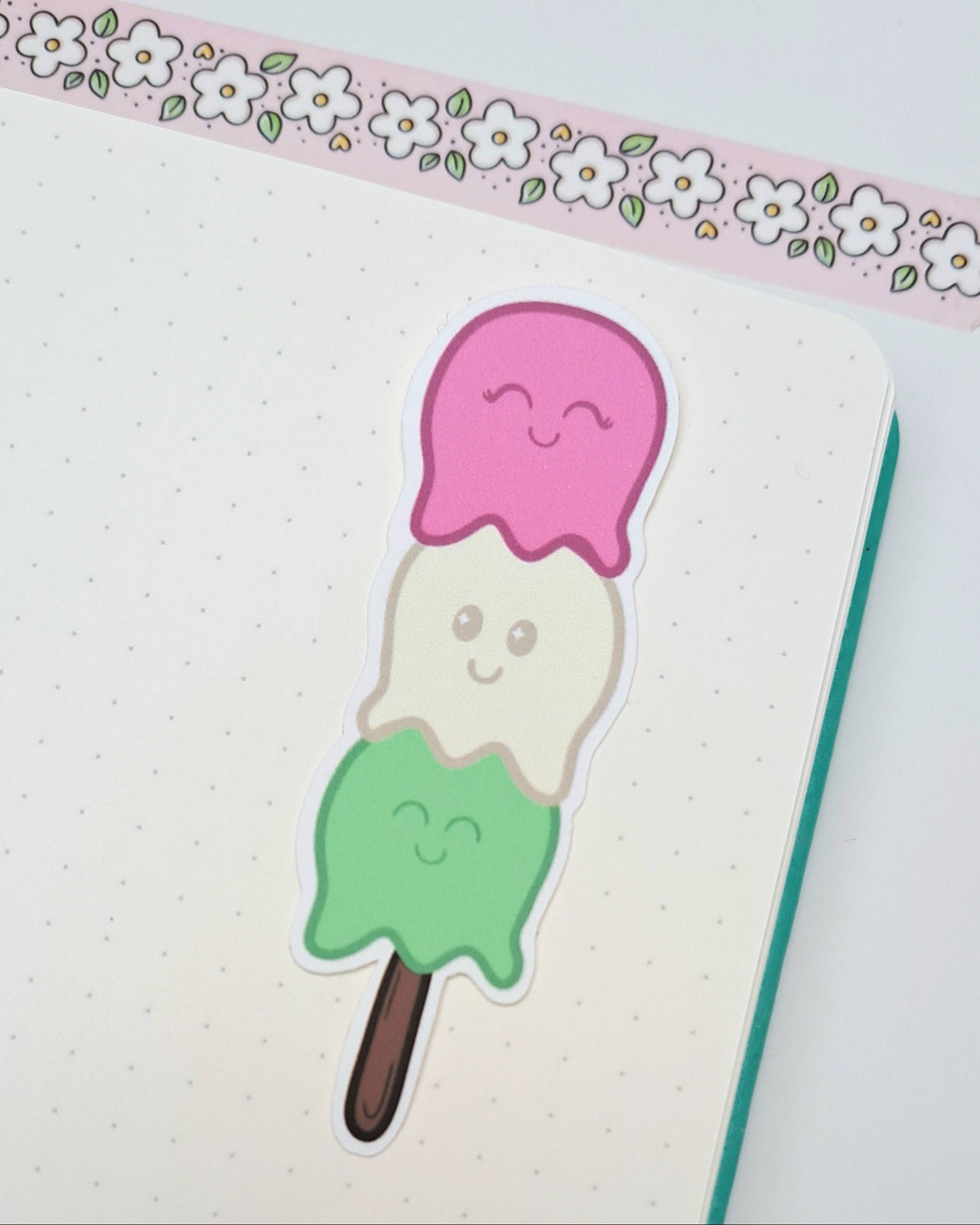 Dango Matte Vinyl Sticker