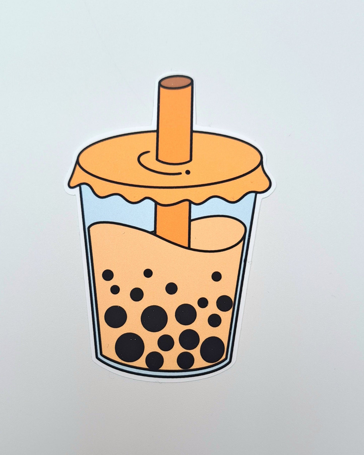 Bubble Tea Matte Vinyl Sticker