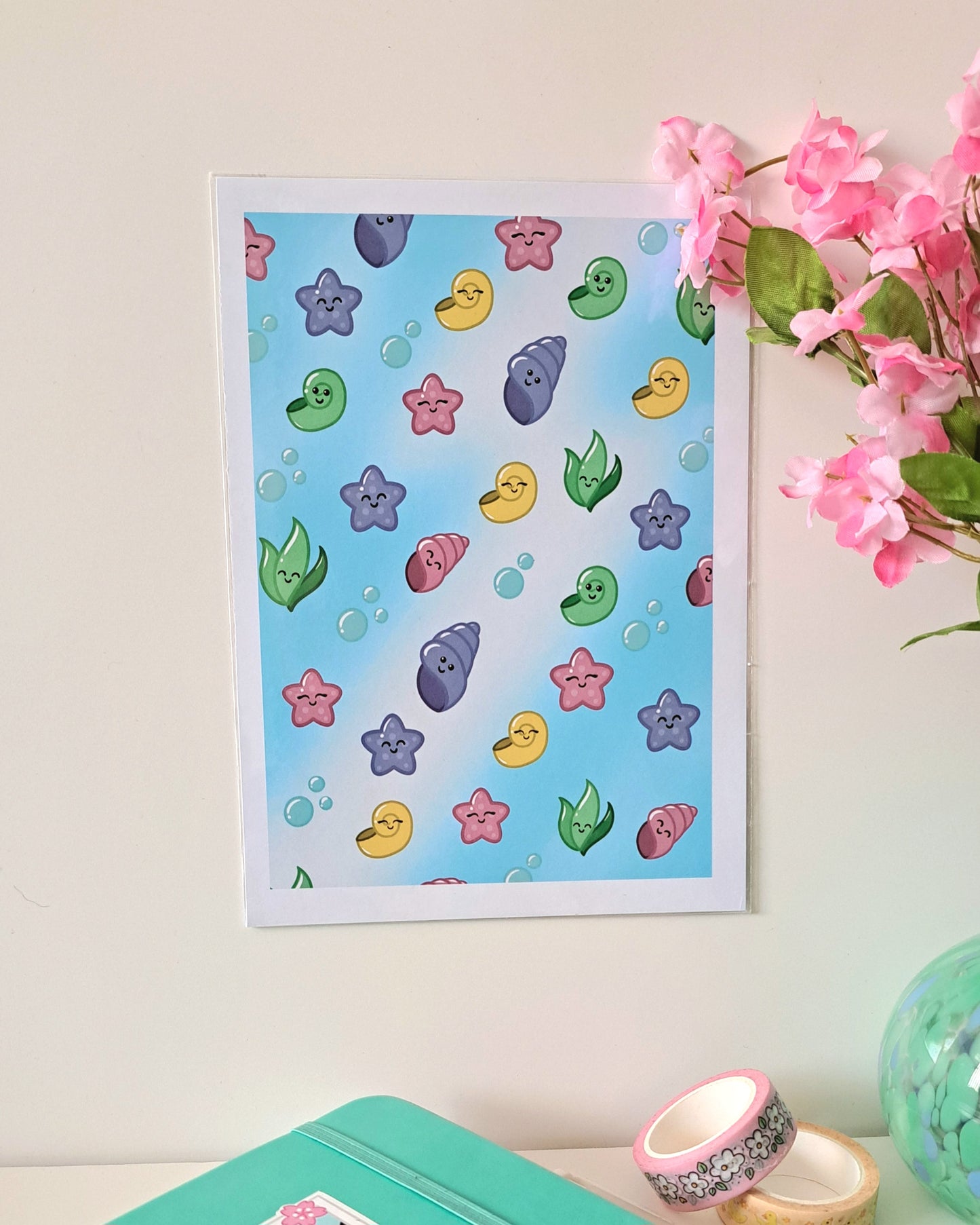 Under the Sea A5 Art Print