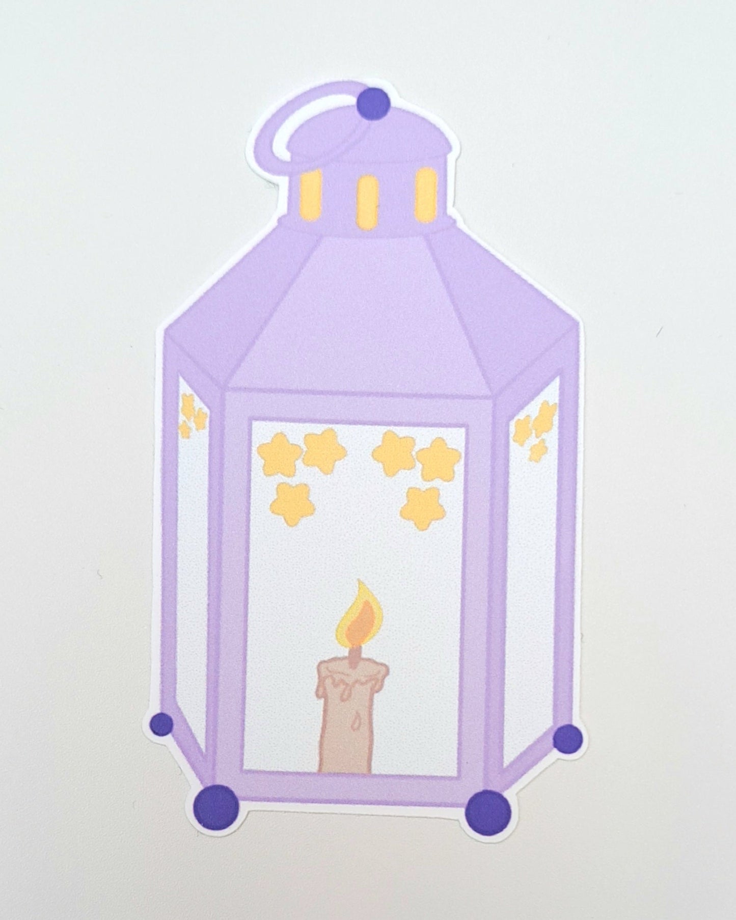 Lantern Matte Vinyl Sticker