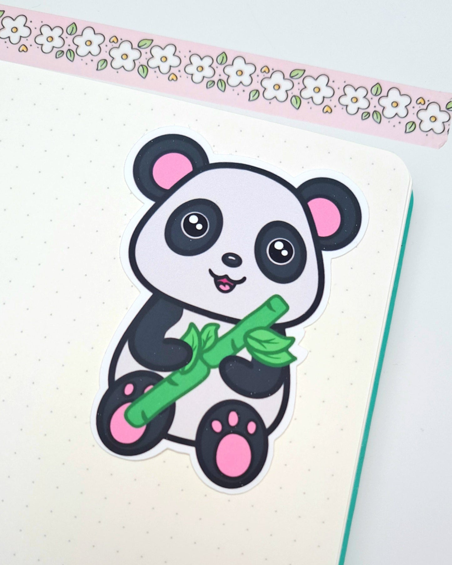Poppy - Panda Matte Vinyl Sticker