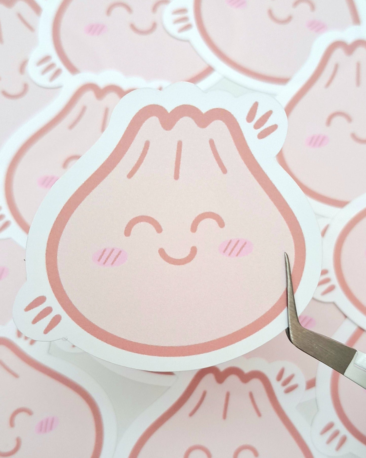Bao Bun Matte Vinyl Sticker