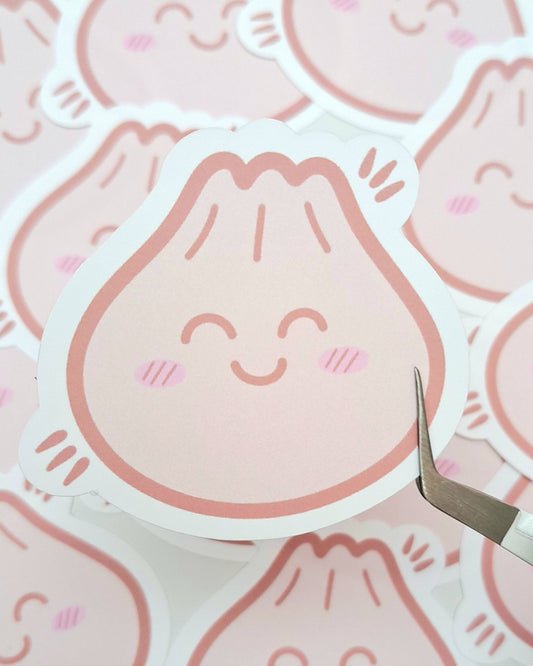 Bao Bun Matte Vinyl Sticker