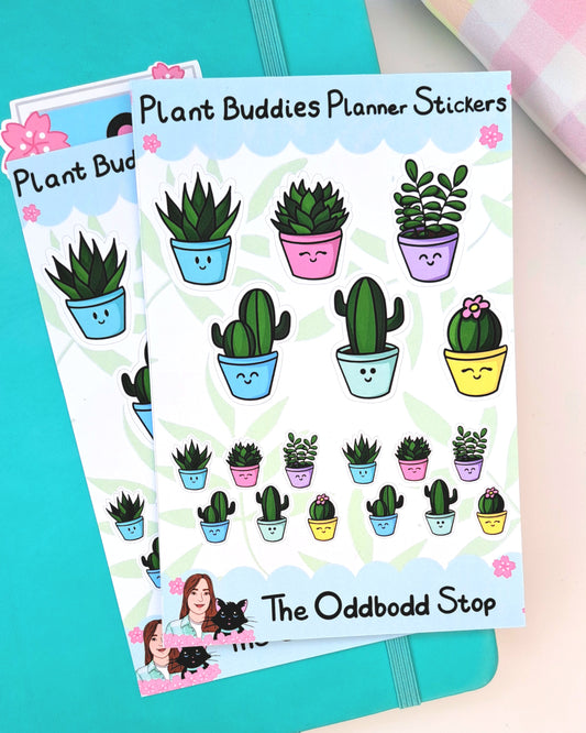 Plant Buddies Sticker Sheet