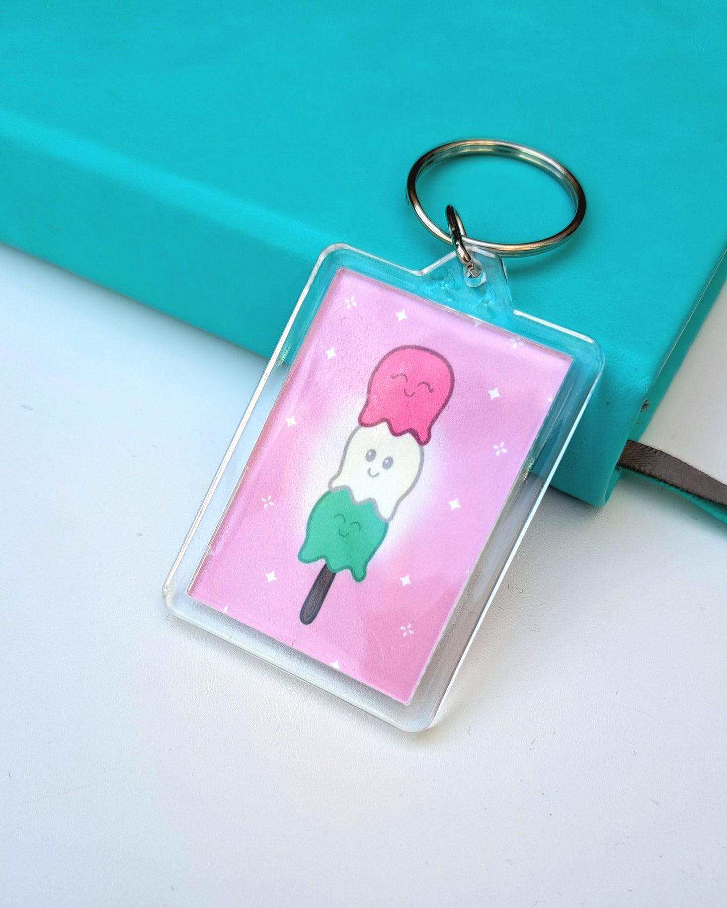 Dango Keychain - Double Sided