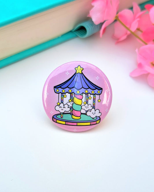 Carousel Button Badge 32mm