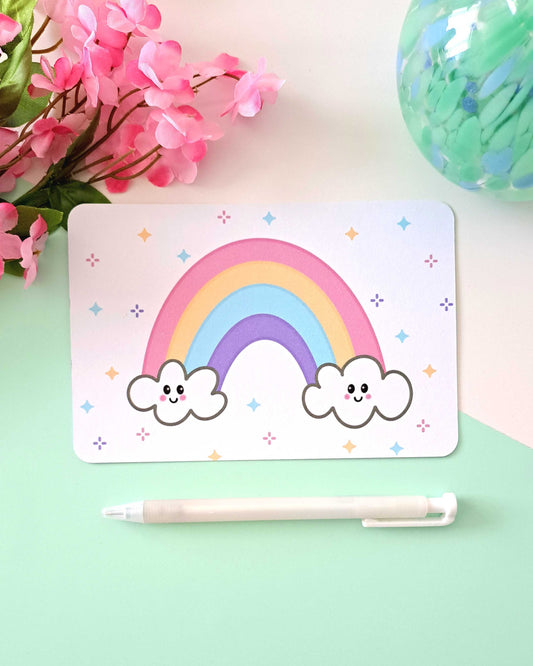 Rainbow Postcard Print