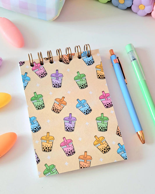 Bubble Tea A6 Notebook