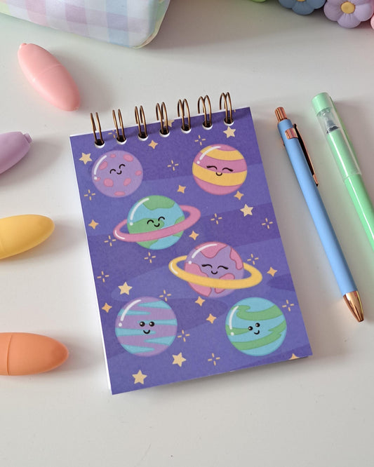 Planets A6 Notebook