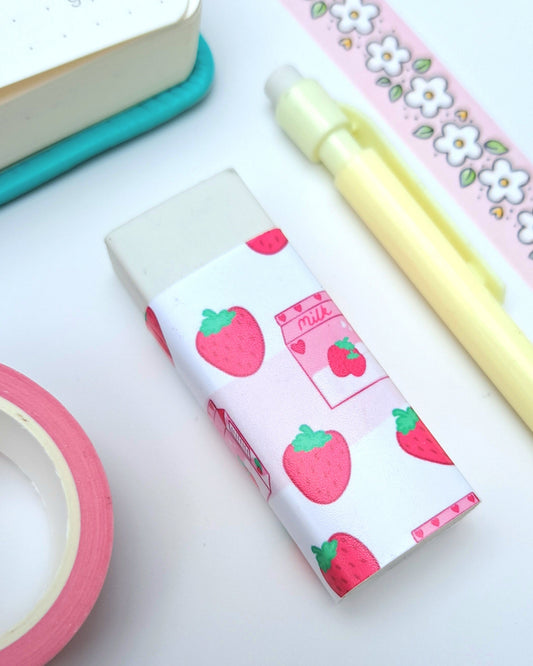 Strawberry Milk Eraser