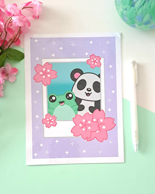 Polaroid A5 Art Print