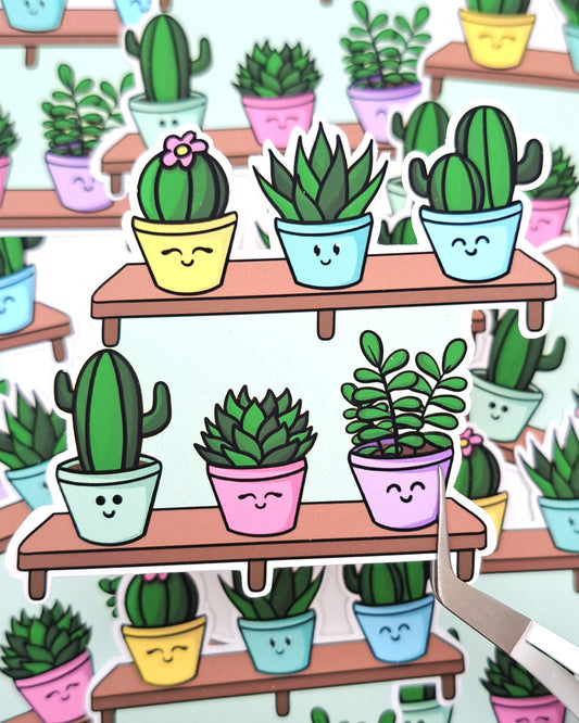 Plant Buddies Matte Vinyl Sticker